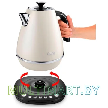 Электрочайник DeLonghi Distinta KBI 2011.W картинка 3